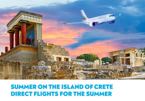 Exciting summer in Crete with Bulgaria Air flights